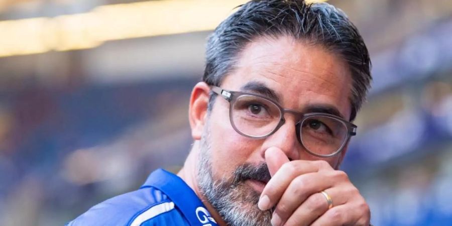 Zieht den Hut vor Julian Nagelsmann: Schalke-Coach David Wagner. Foto: Guido Kirchner