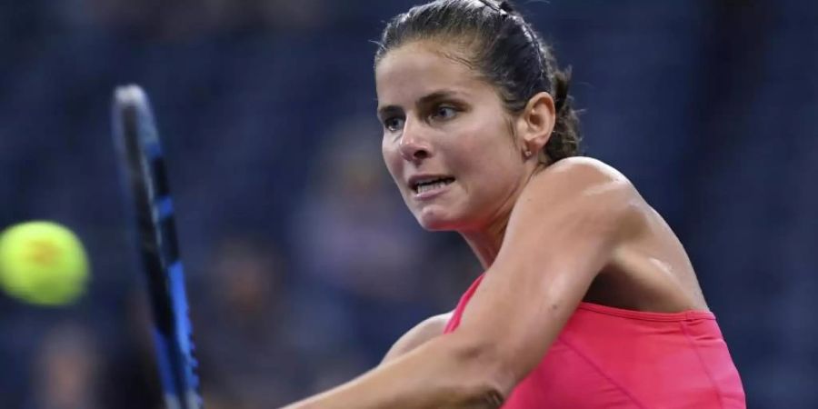 Julia Görges ist beim Turnier in Peking bereits in der ersten Runde ausgeschieden. Foto: Sarah Stier/AP