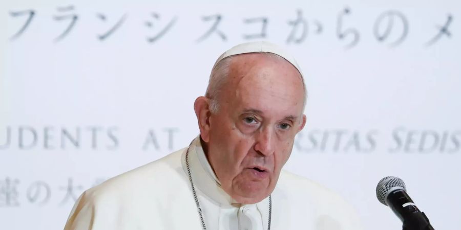 Papst Franziskus in Japan