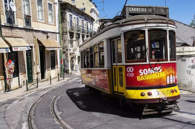 Auch Lissabon ist mit dem Zug erreichbar. Lissabon