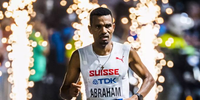 Tadesse Abraham strotzte den schwierigen Bedingungen an der Leichtathletik-WM in Doha. Leichtathletik WM Doha 2019