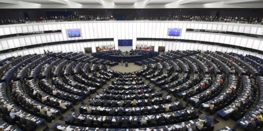 Plenum des EU-Parlaments in Strassburg