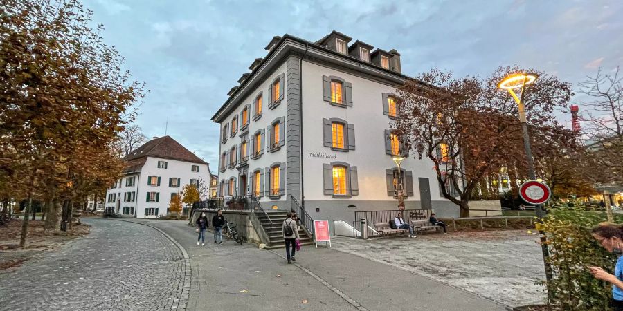 Die Stadtbibliothek in Aarau.