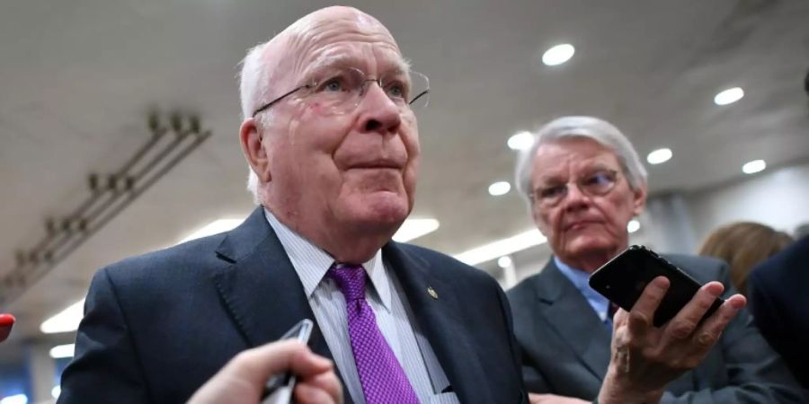 Der US-Senator Patrick Leahy