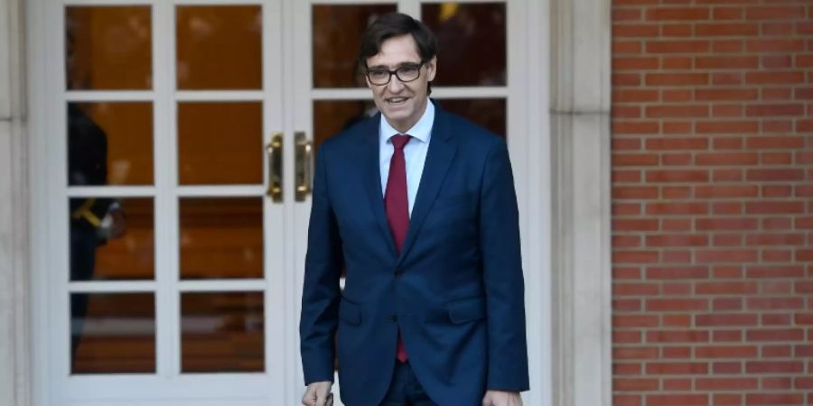 Spaniens scheidender Gesundheitsminister Illa