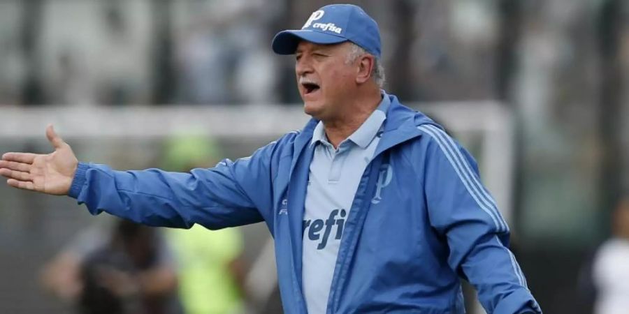 Ist nicht mehr Trainer von Cruzeiro EC: Luiz Felipe Scolari. Foto: Silvia Izquierdo/AP/dpa