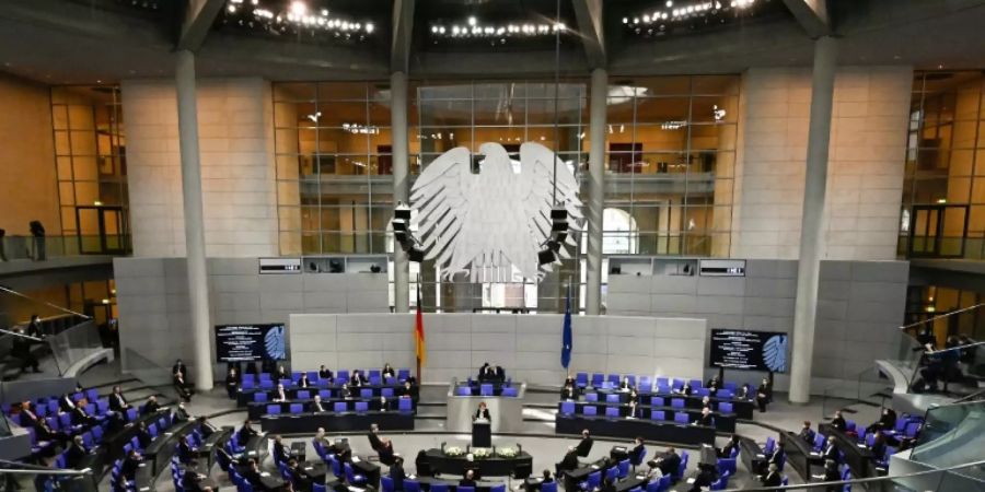 Plenum des Bundestags