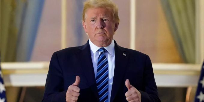 Der ehemalige US-Präsident Donald Trump feiert das Ende des Abtreibungsrecht in den USA. Donald Trump