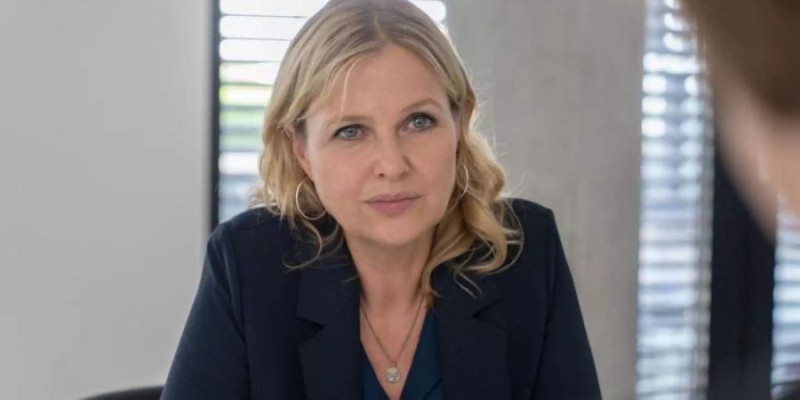 «Die Chefin» mit Katharina Böhm in der Hauptrolle hat sich im Quotenrennen gegen die Konkurrenz durchgesetzt. Foto: Michael Marhoffer/ZDF/dpa