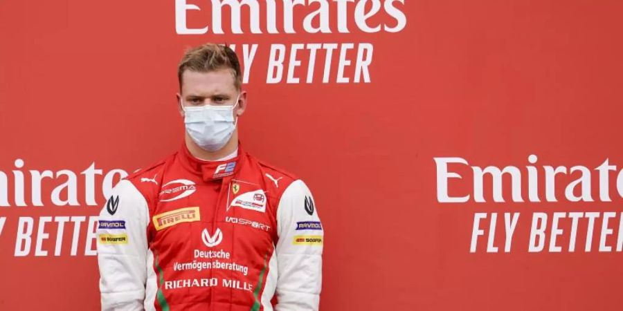 Wurde durch einen Unfall im Formel-2-Training in Sakhir zurückgeworfen: Mick Schumacher. Foto: James Gasperotti/ZUMA Wire/dpa