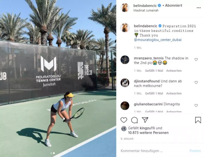 Belinda Bencic Spielt Tennis Im Quarantane Hotel