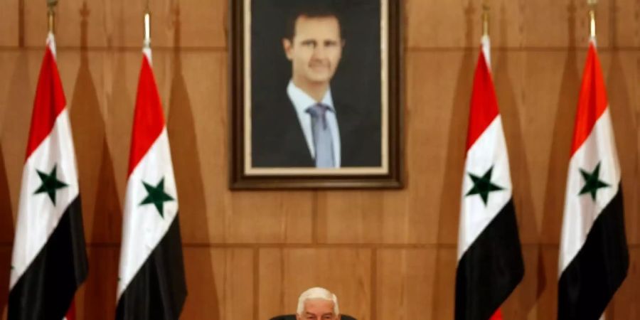 Walid al-Muallim im Juni 2020