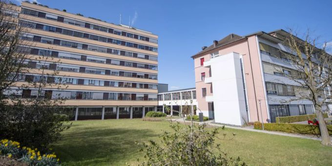 Das Luzerner Kantonsspital Sursee. Das Luzerner Kantonsspital Sursee.