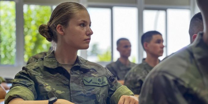 Kronprinzessin Leonor macht jetzt eine Ausbildung im spanischen Militär. Kronprinzessin Leonor