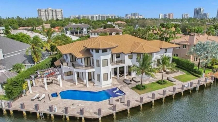 Das neue Traumhaus von Lionel Messi in Fort Lauderdale.