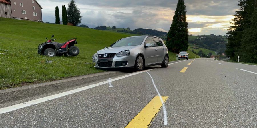 Unfall Wald AR