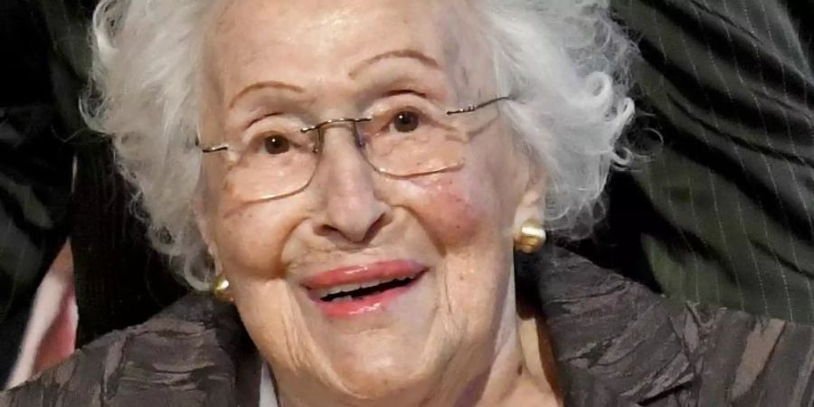 Die Kammersängerin Hilde Zadek ist im Alter von 101 Jahren gestorben. Foto: Herbert Neubauer