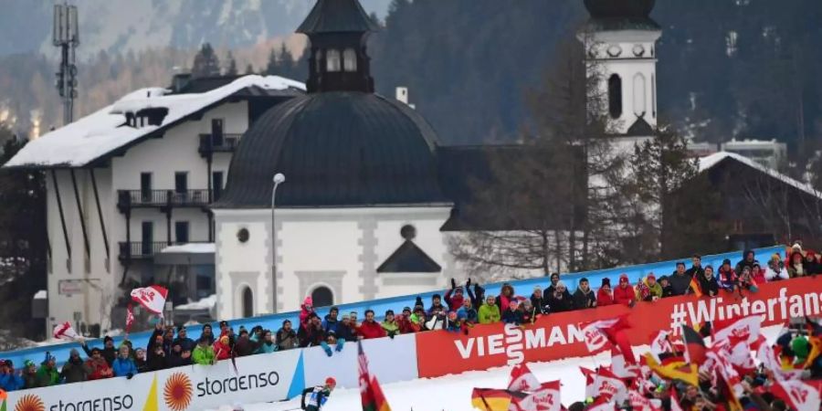 Bei der Nordischen Ski-WM in Seefeld greifen die deutschen Athleten auch heute wieder nach Edelmetall. Foto: Hendrik Schmidt