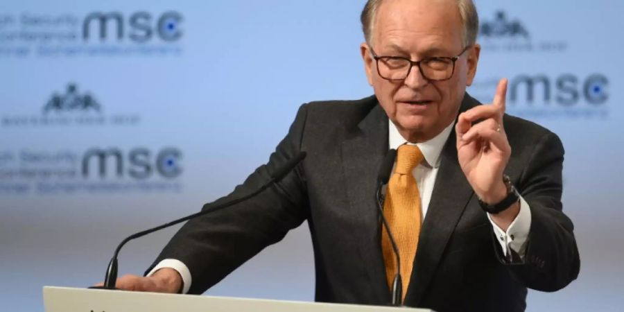 Konferenzchef Wolfgang Ischinger