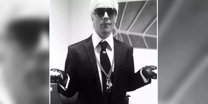 «Geschmacklos» - Verhöhnt Oli Pocher hier Karl Lagerfeld (†85)?