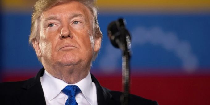 Donald Trump fordert das Ende der brutalen Repression des venezolanischen Volkes. Donald Trump