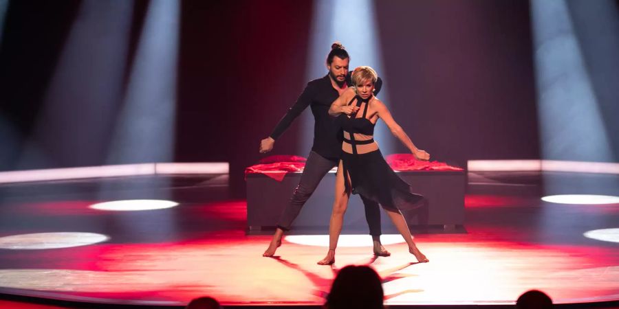 Daniela Baumann und ihr Tanzpartner Saeed Hosseini kamen bei der Jury, aber nicht beim Publikum an: Show-Aus!