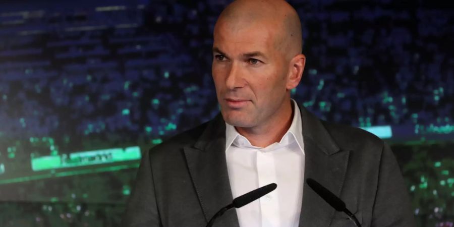 Zinedine Zidane spricht