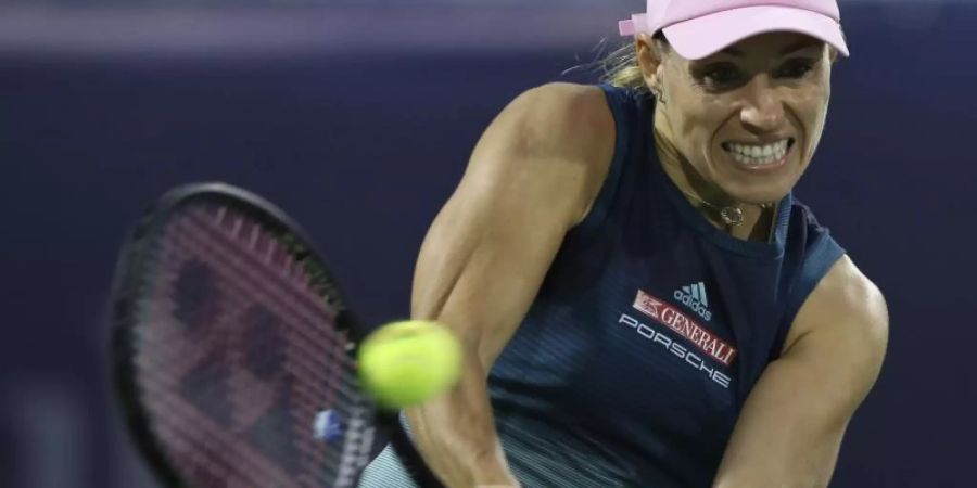 Angelique Kerber setzte sich mit 6:0, 6:2 gegen die Kasachin Julia Putinzewa durch. Foto: Kamran Jebreili