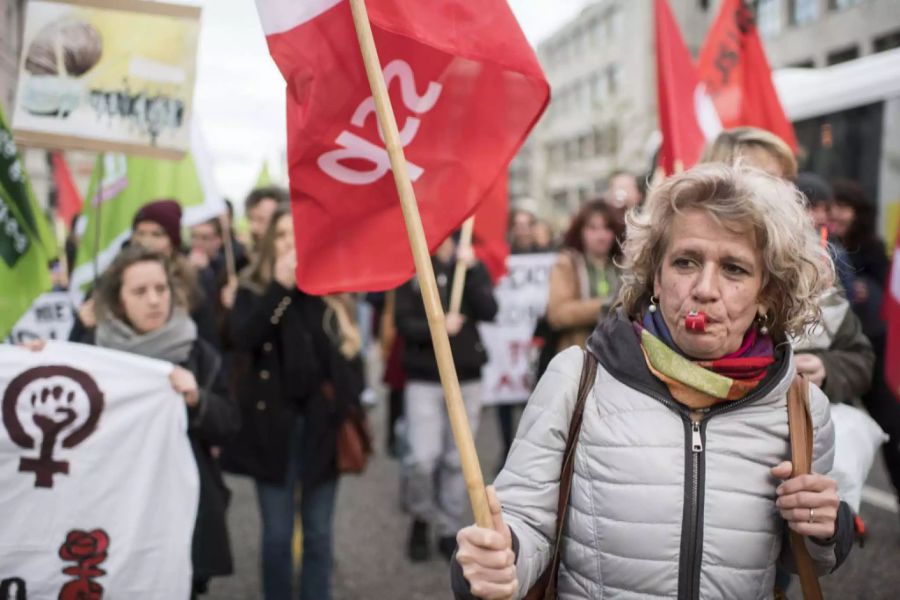 1. Mai Bundesrat Demo