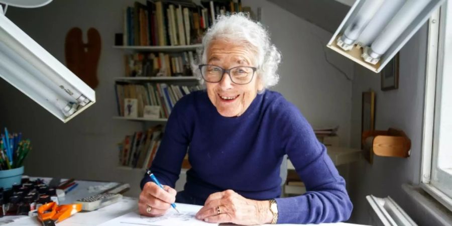 Kerr 2018 in ihrem Arbeitszimmer in London