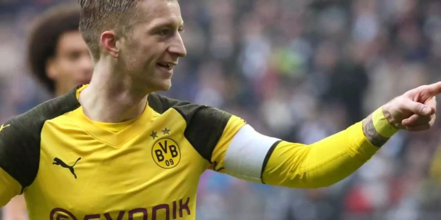 Nahm wieder am BVB-Mannschaftstraining teil: Marco Reus. Foto: Thomas Frey