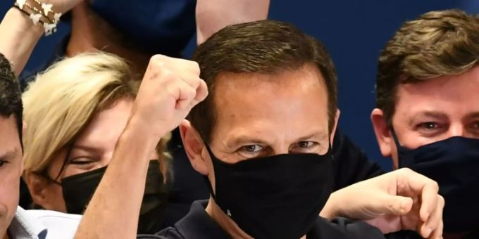 Der Gouverneur des Bundesstaates Sao Paulo, João Doria Der Gouverneur des Bundesstaates Sao Paulo, João Doria