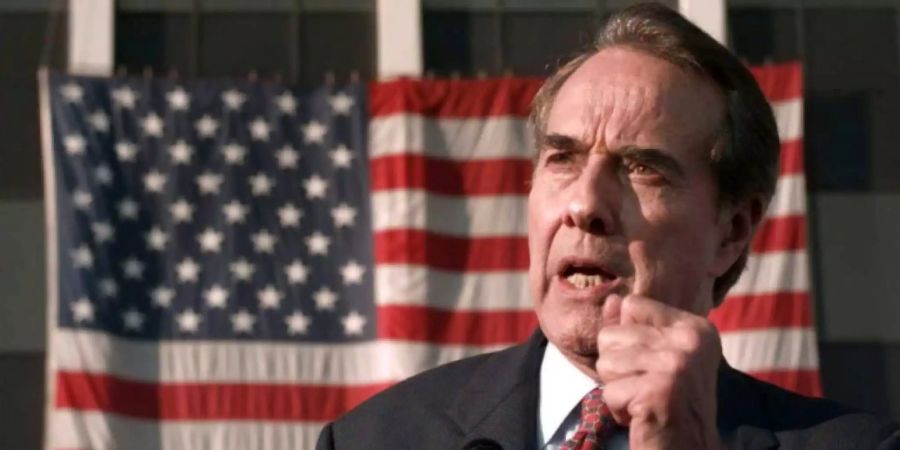 Bob Dole im Wahlkampf 1996