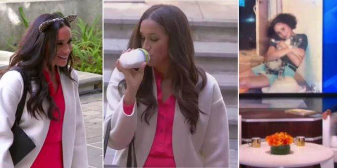 Trauma? - Peinlich-Meghan von Klassen-Kameraden als Clown verspottet