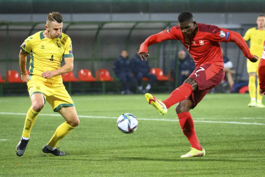 Breel Embolo glänzt mit einem Doppelpack.