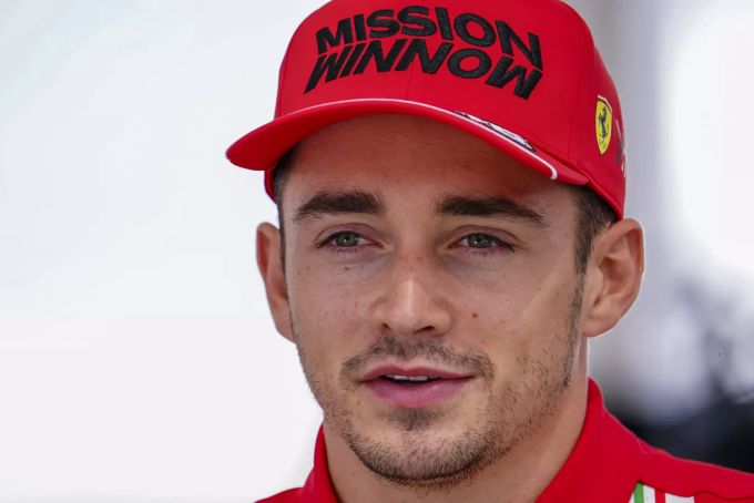 Der Ferrari-Pilot Charles Leclerc. Charles Leclerc