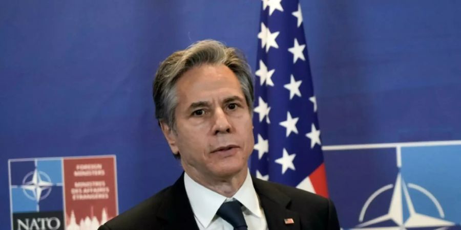 Blinken beim Nato-Aussenministertreffen in Riga