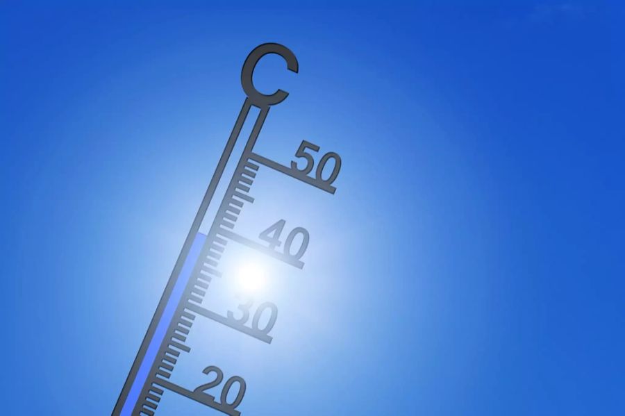 In den nächsten Tagen wird es stets über 30 Grad, lokal sogar bis 35 Grad.