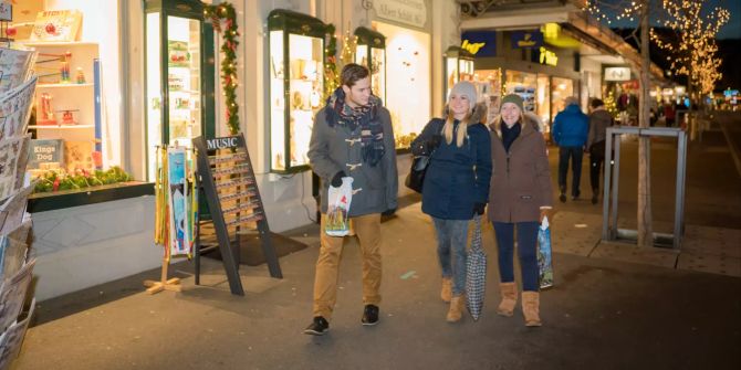 KMU Interlaken Weihnachtsshopping