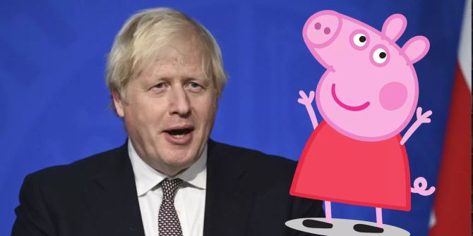 Boris Johnson Peppa Wutz