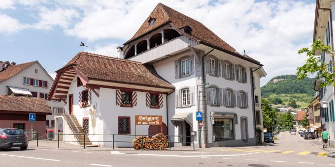 Das ehemalige Zollhaus «Wacht» in Sissach. Das ehemalige Zollhaus «Wacht» in Sissach.