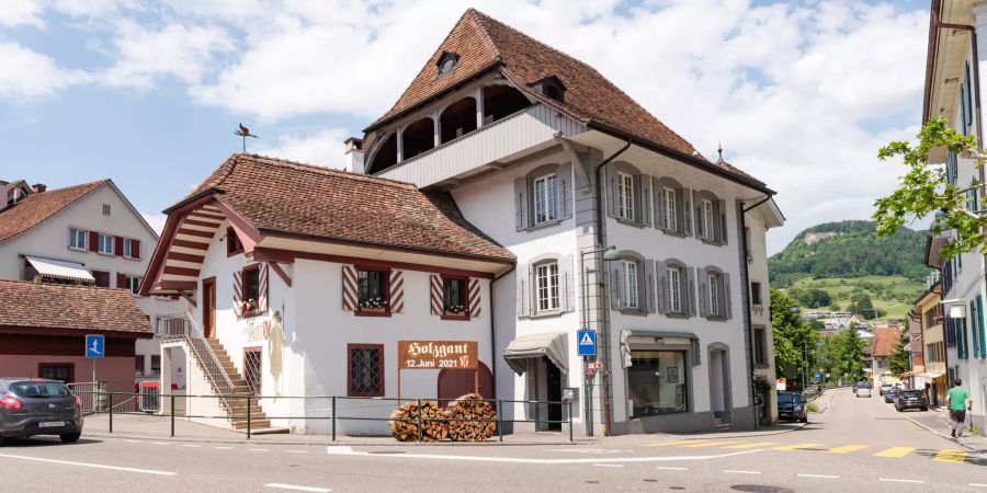 Das ehemalige Zollhaus «Wacht» in Sissach.