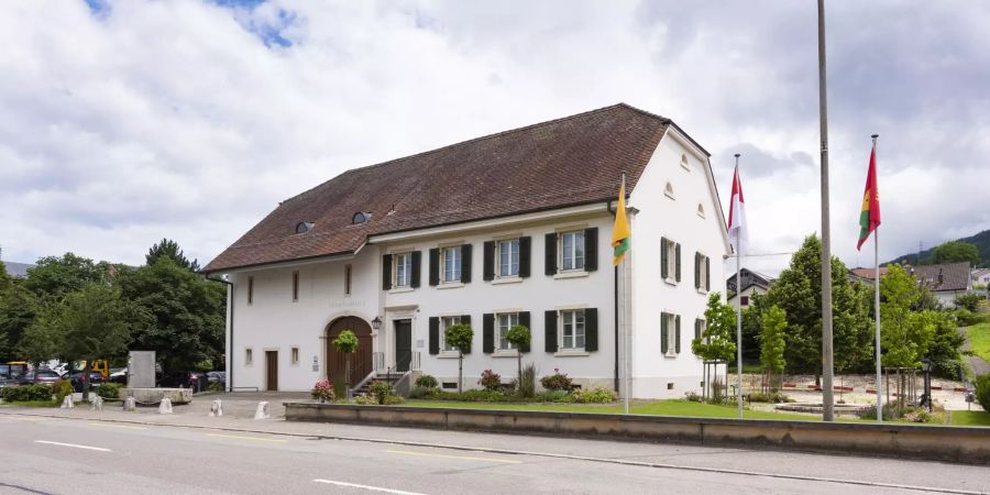 Die Gemeindeverwaltung an der Breitenbachstrasse in Büsserach.