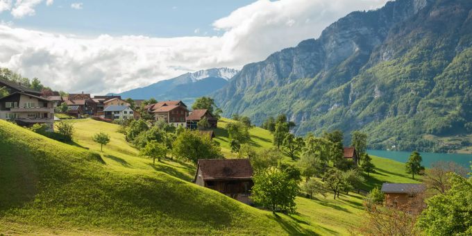 Die Ortsgemeinde Quarten im Kanton St. Gallen. Die Ortsgemeinde Quarten im Kanton St. Gallen.