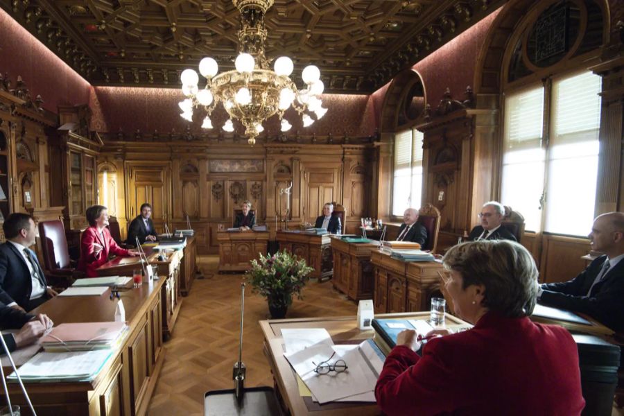 Bundesratszimmer Sitzung Viola Amherd