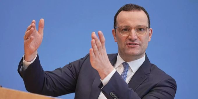Deutscher Bundheitsgesundheitsminister Jens Spahn. Spahn