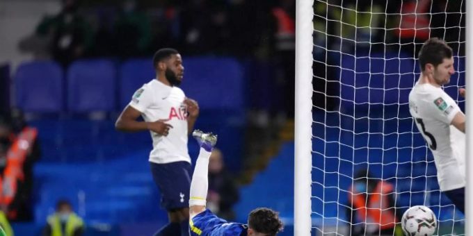 Nationalspieler Kai Havertz (M) brachte Chelsea beim Sieg gegen Tottenham in Führung. Foto: John Walton/PA Wire/dpa Nationalspieler Kai Havertz (M) brachte Chelsea beim Sieg gegen Tottenham in Führung. Foto: John Walton/PA Wire/dpa