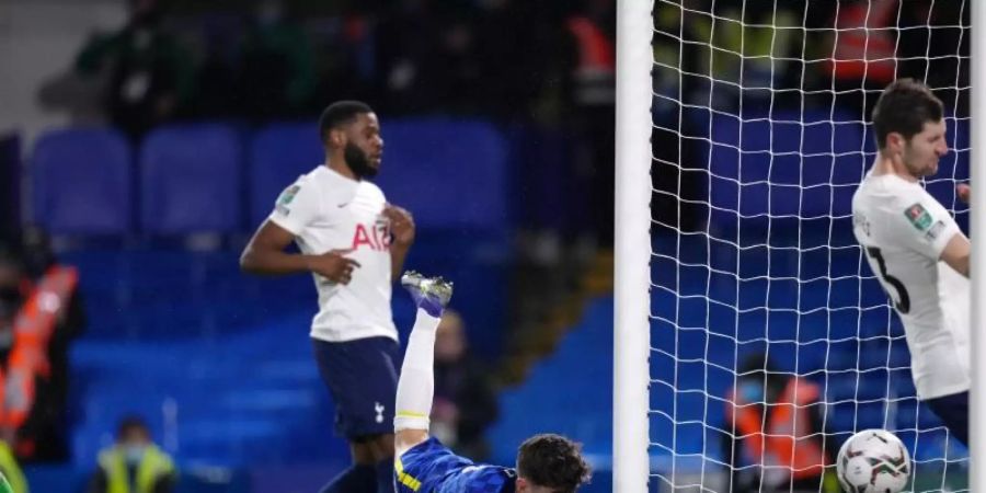 Nationalspieler Kai Havertz (M) brachte Chelsea beim Sieg gegen Tottenham in Führung. Foto: John Walton/PA Wire/dpa