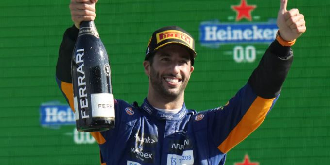 Für Ricciardo läuft es zurzeit auch abseits der Rennstrecken dieser Welt. Daniel Ricciardo