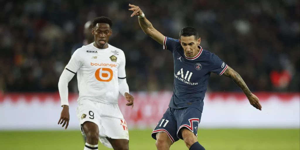 PSG besiegt OSC Lille mit einem kappen 21 PSG besiegt OSC Lille mit einem kappen 21